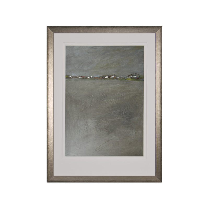 «Talking Sands» par J.Johns - peinture encadrée