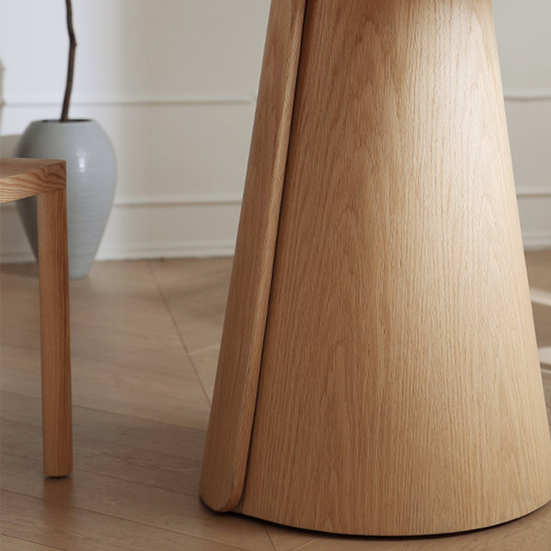 Nordic style solid wood dining table