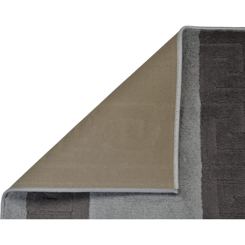 Tapis à envers moyen en latex Burien, Rectangulaire 3 pi x 2 pi