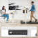 Buchholtz 120cm W Board Height Adjustable Rectangle Standing Desk