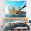 Tapisserie du paysage urbain de New York avec pont de Brooklyn-28502000