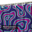 Rideau de douche exotique Boho Hippie Tie Dye avec 12 crochets-1691358287