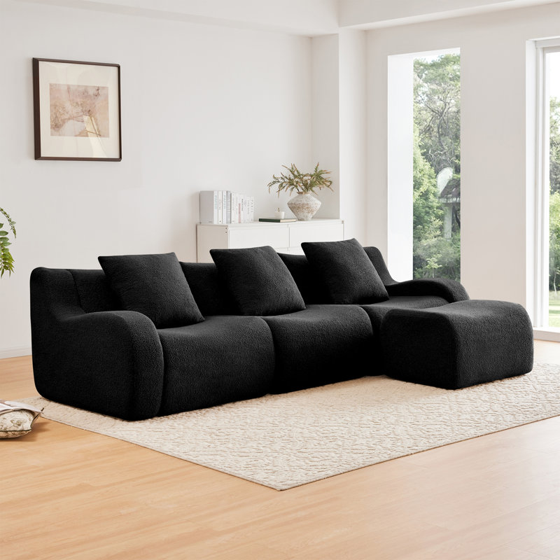 Style de canapé anti-dérapant en tissu haut de gamme pour les salons et les chambres
