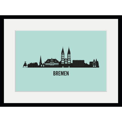 Bremen Skyline - Single Picture Frame Print