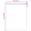  Rideaux en voile avec passe-tringle 2 pièces - blanc-368383550-368383540