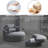 Ern Upholstered Swivel Barrel Chair with Ottoman-882071092