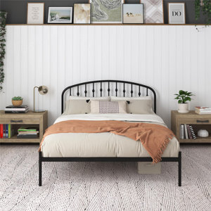 Marianna Metal Platform Bed