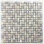 Carreau de mosaïque de mur / plancher en pierre naturelle / verre 0,63 po x 0,63 po Quartz