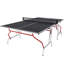 Table de ping-pong pleine grandeur 9 pi x 5 pi, tennis de table gris foncé