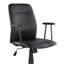 Chaise de bureau en similicuir noir-939926702