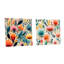 Ensemble de 2 bibelots décoratifs en acrylique sur toile «Yvette»-103925858