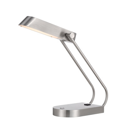 Vector 10W, 2700K~4000K LED Desk Lamp With 1 USB And 1 USB-C Charging Ports