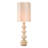 Table Lamp Mabel Travertine Excl Shade