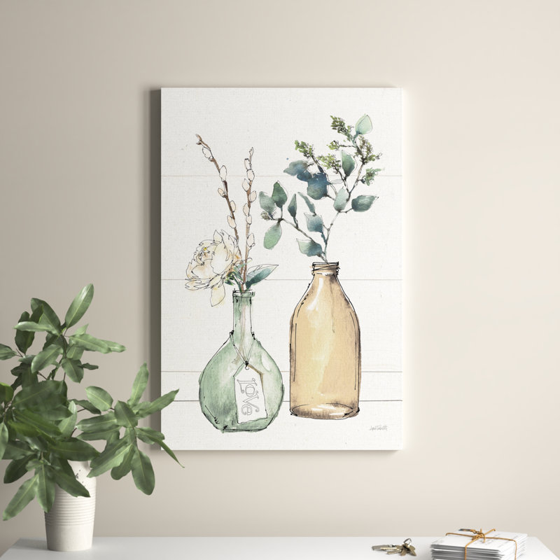 "Modern Farmhouse III Crop" par Anne Tavoletti, reproduction d'art sur toile non encadrée, H 30 po x l 20 po