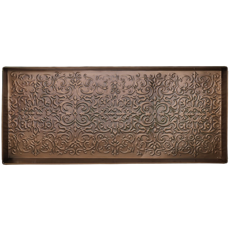 Tapis de rangement intérieur Enchanted Scroll 30 po x 13 po, Cuivre antique