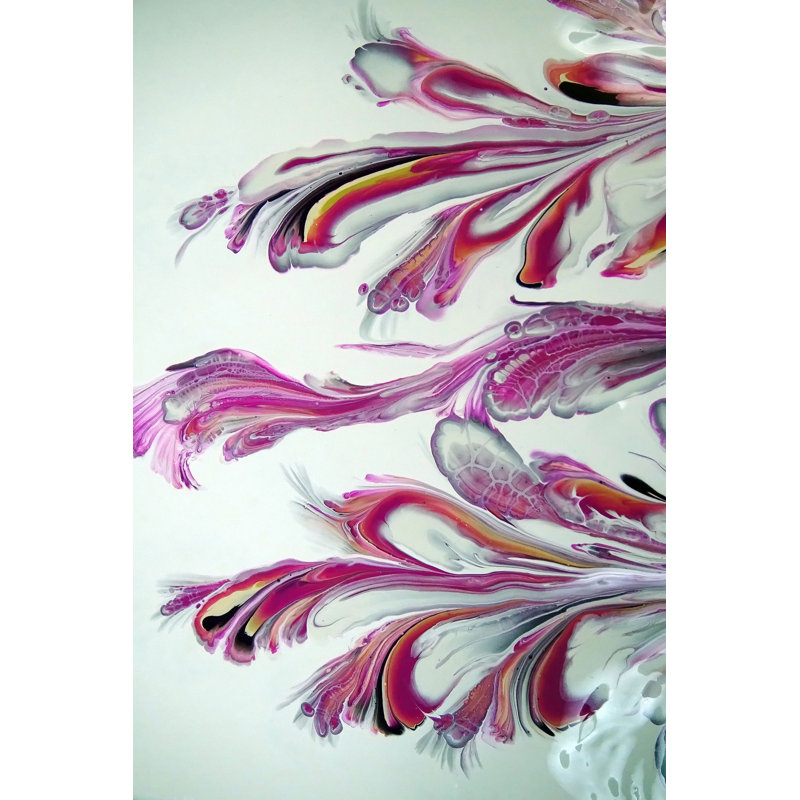 Abstract Indoor Rug, Rectangle 1'8" x 2'7"