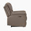 Lucien: Fauteuil inclinable électrique en cuir fleur moderne et contemporain de 35 po avec commande à une touche, charge USB et conception à fixation murale-610150748