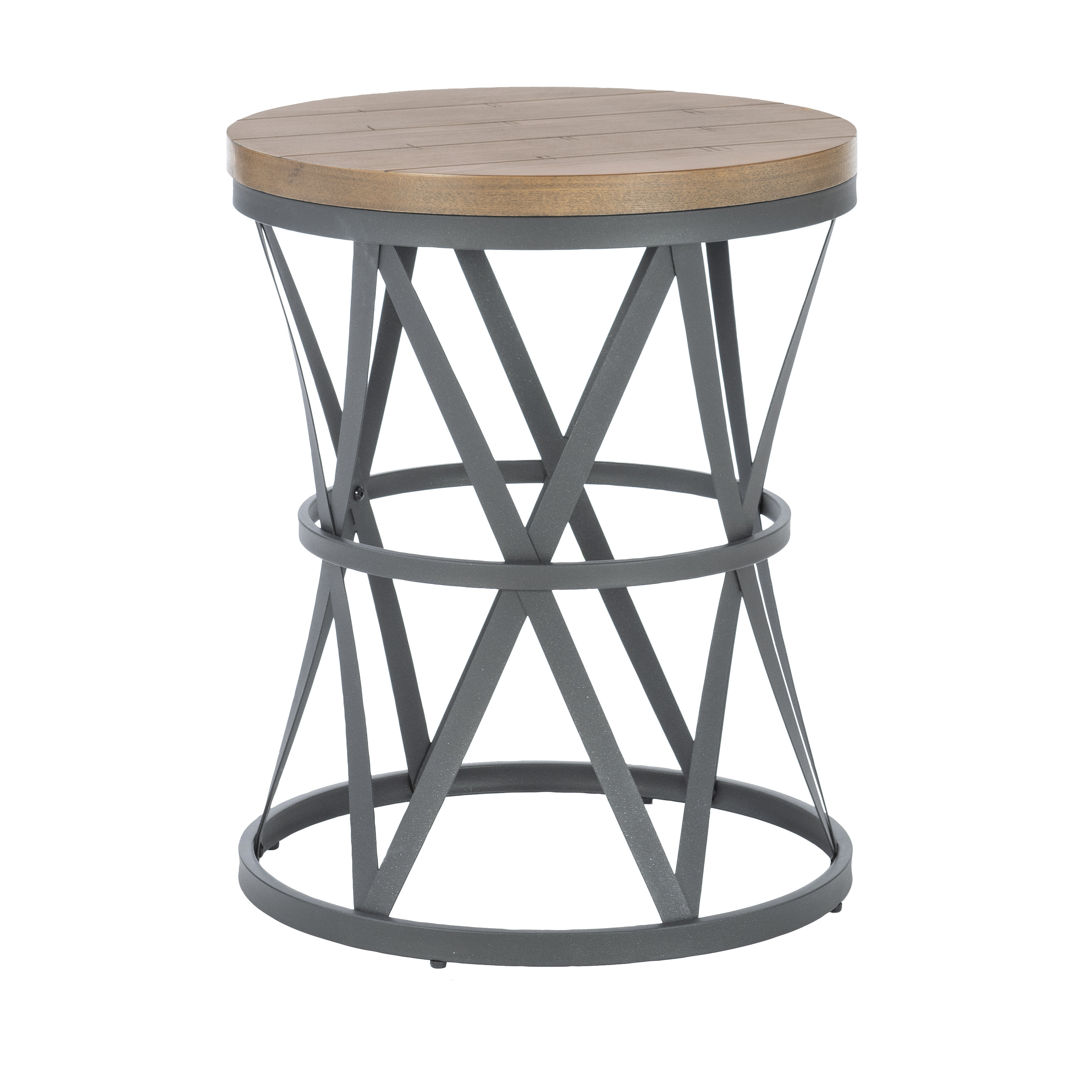 Williston Brockman Barrel End Table & Reviews Wayfair