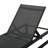 Breathable Mesh Seat Chaise Lounge - Design For Outdoor Comfort Adjustable Black Finish With Grey And Style Combined