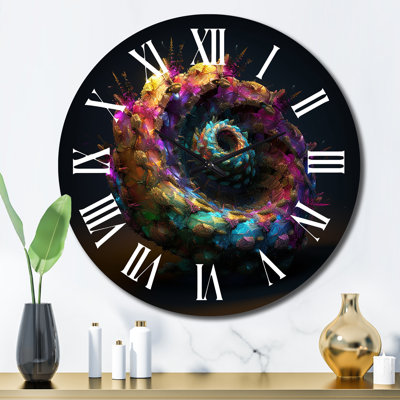 Horloge murale 3D