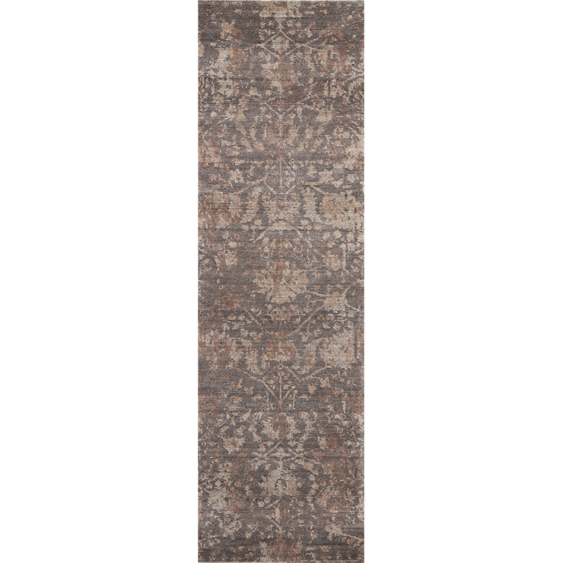 Dehl Rayon Oriental Indoor Rug, Runner 2'3" x 8'