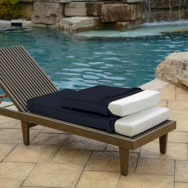 Outdoor 4'' Seat / Back Cushion, Navy