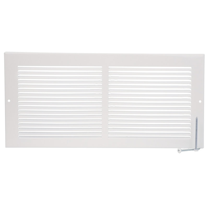 Plinthe en acier Imperial, L 14 po x H 6 po x P 1 po