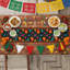 Chemin de table mexicain Fiesta - Cinco De Mayo Decorations for Fiesta Decorations | Dia De Los Muertos Decorations Cinco De Mayo Décoration de table de salle à manger en lin rustique pour la maison