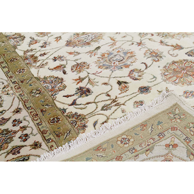 Oriental Area Rug in Ivory