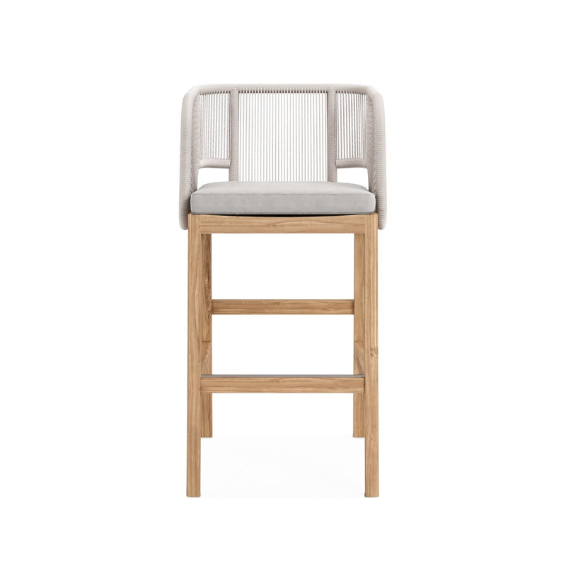 Amadora Bar Chair - Silver, Silver