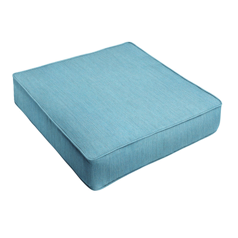 Sunbrella Outdoor Dining Chair Seat Cushion, 23.5" W x 23" D
