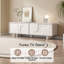 Modern 160 cm TV Stand with 4 Storage Cabinets