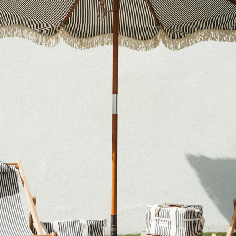Market Umbrella - Laurens Stripe, Navy