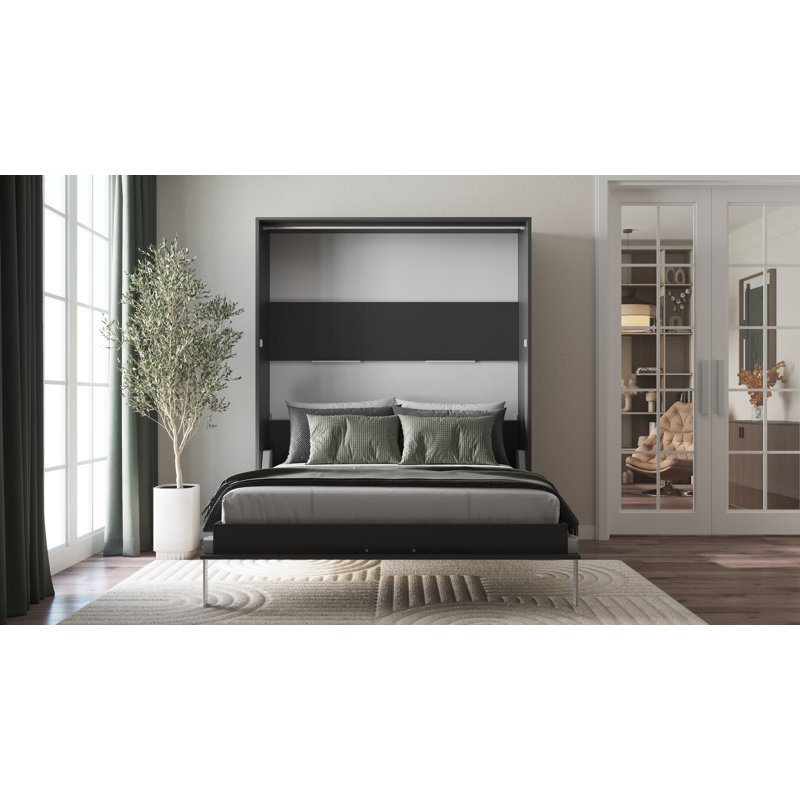 Rechell Murphy Bed, European Kingsize (160 x 200cm), Anthracite