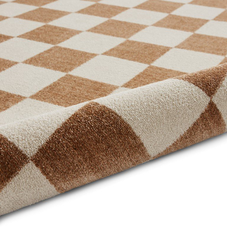 Paulean area rug Machine Woven Rectangle Walnut, Rectangle 60 x 230cm