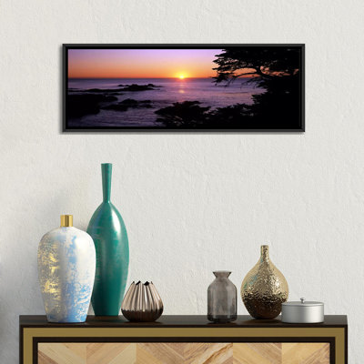 " Sunset Over The Sea, Point Lobos State Reserve, Carmel, Monterey County, California, USA " by Panoramic Images