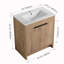 Meuble-lavabo simple 30 po avec plateau Kerl