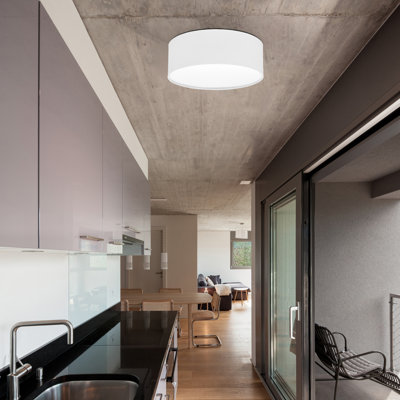 Davidde Fabric Flush Mount