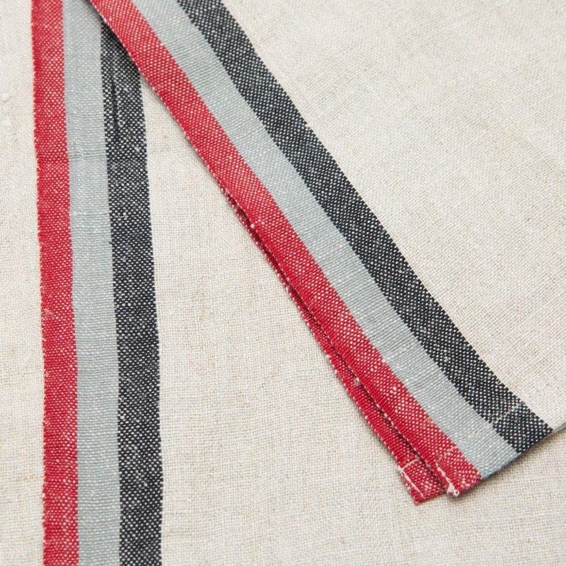 Torchon Camryn, Red/Grey/Black
