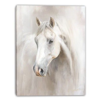 Soft Ivory Wrapped Canvas Wall Art