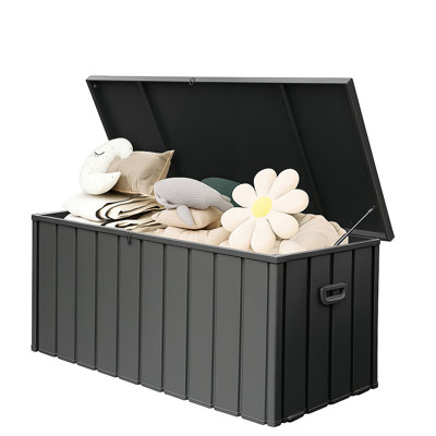 190 Gallon Metal Deck Box