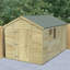 Timberdale 12 x 8 Apex Shed Combo-87255452
