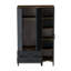 Armoire autoportante avec 2 tiroirs