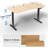 Electric 63" x 32" Stand Up Desk (DESK-KIT-1B1B Series)-96721728