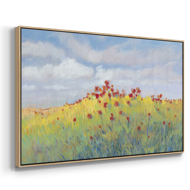 Summer Breeze Meadow II, H 25 po x l 37 po x P 2 po, Bois naturel