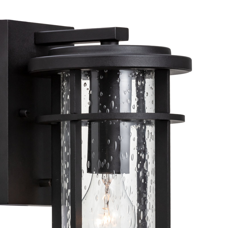 Lanterne murale d'extérieur cylindrique H 13,5 po Caswell