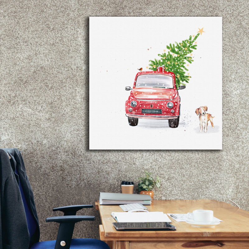 «Epic Graffiti« Getting The Tree Home »par Elle Media Group, art mural sur toile, 37 po x 37 po, H 37 po x l 37 po