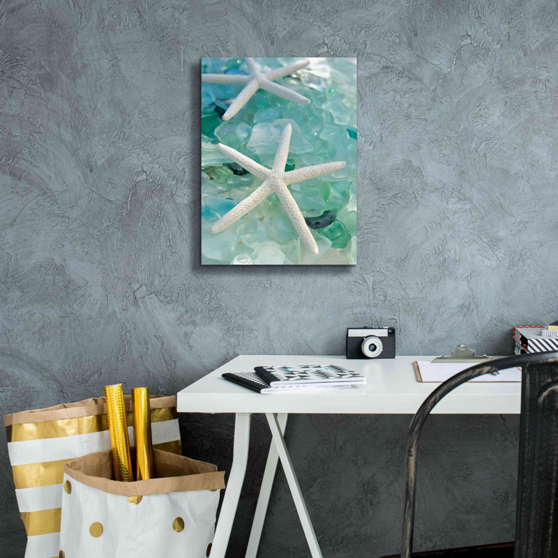 «Seaglass 1» par Alan Blaustein, impression sur toile giclée sur toile, H 16 po x l 12 po x P 0,75 po