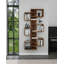 Bookcase With Geometric Shelves Rozalin-743725102