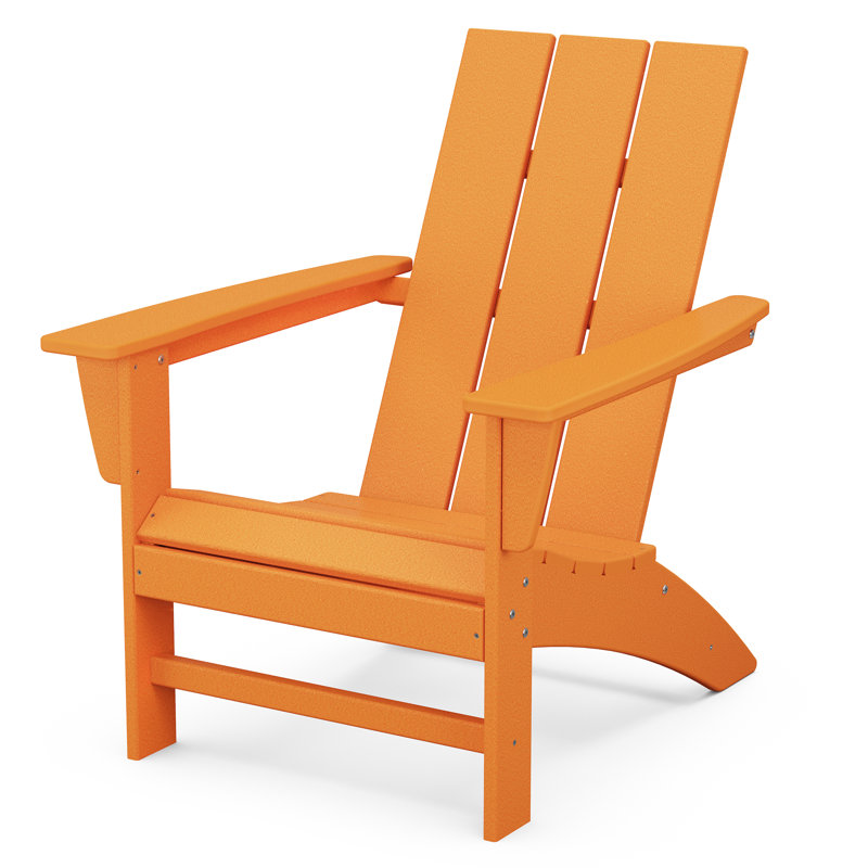Chaise Adirondack POLYWOOD, Tangerine